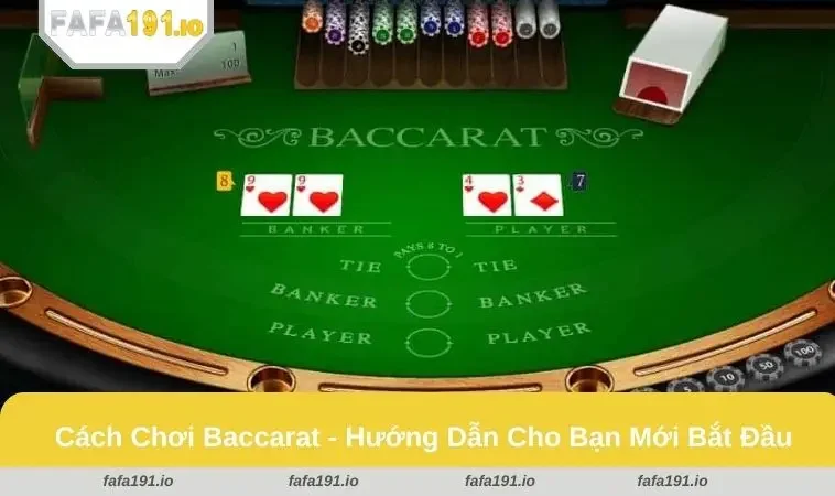 cách chơi baccarat