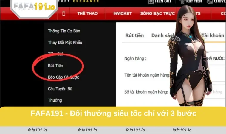 Đổi thưởng nhanh chóng với 3 bước dễ dàng