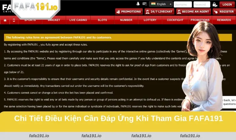 Người chơi cần phải tuân thủ các quy định đã được ban hành